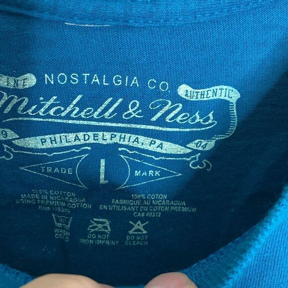 MITCHELL & NESS Men’s Miami Dolphins Marino T Shirt Size L - Picture 3 of 4